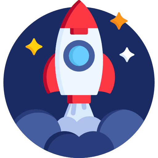 rocket icons